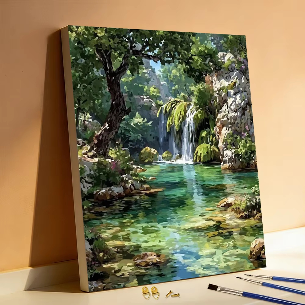 Japanese Lifestyle Game - Painting by Numbers Japanese-style cherry blossom