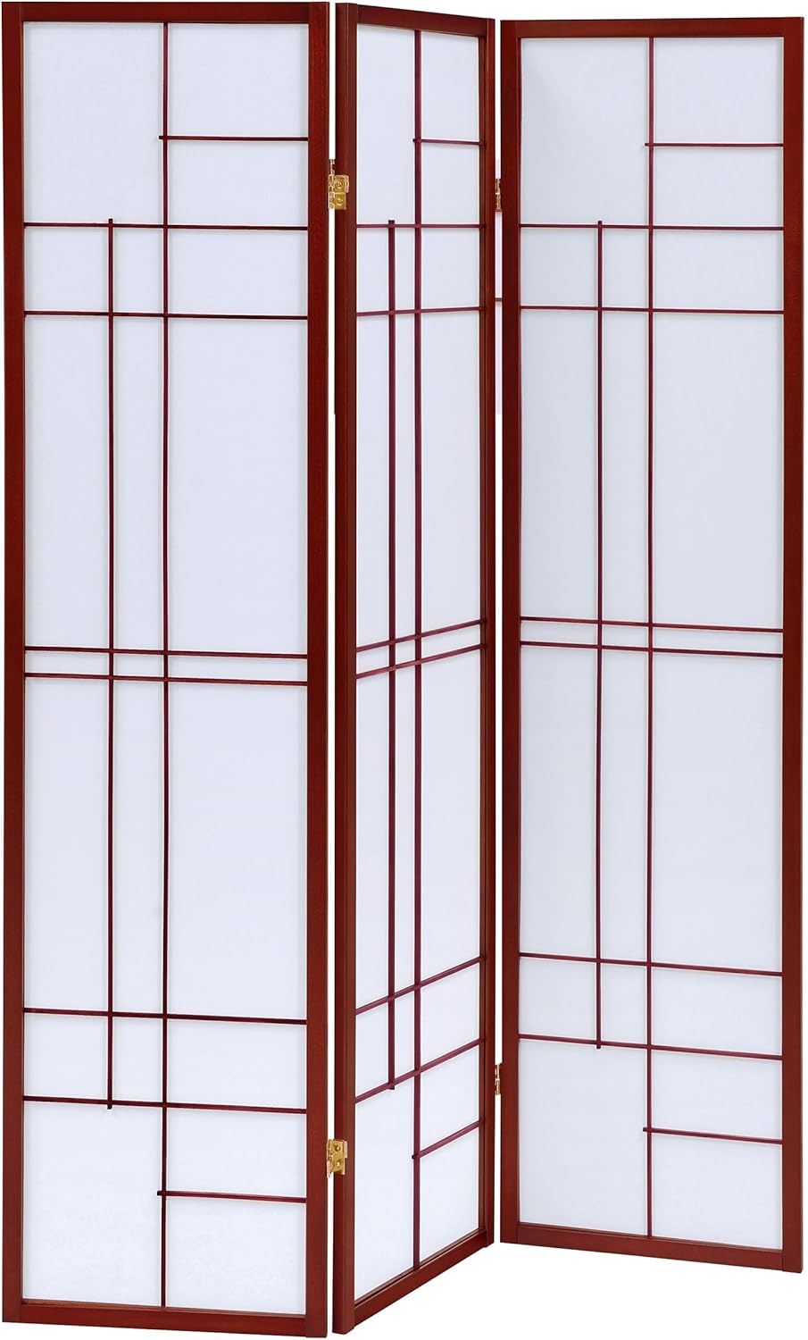 Shoji Screen Divider - 3-Panel Room Divider Folding Shoji Screen