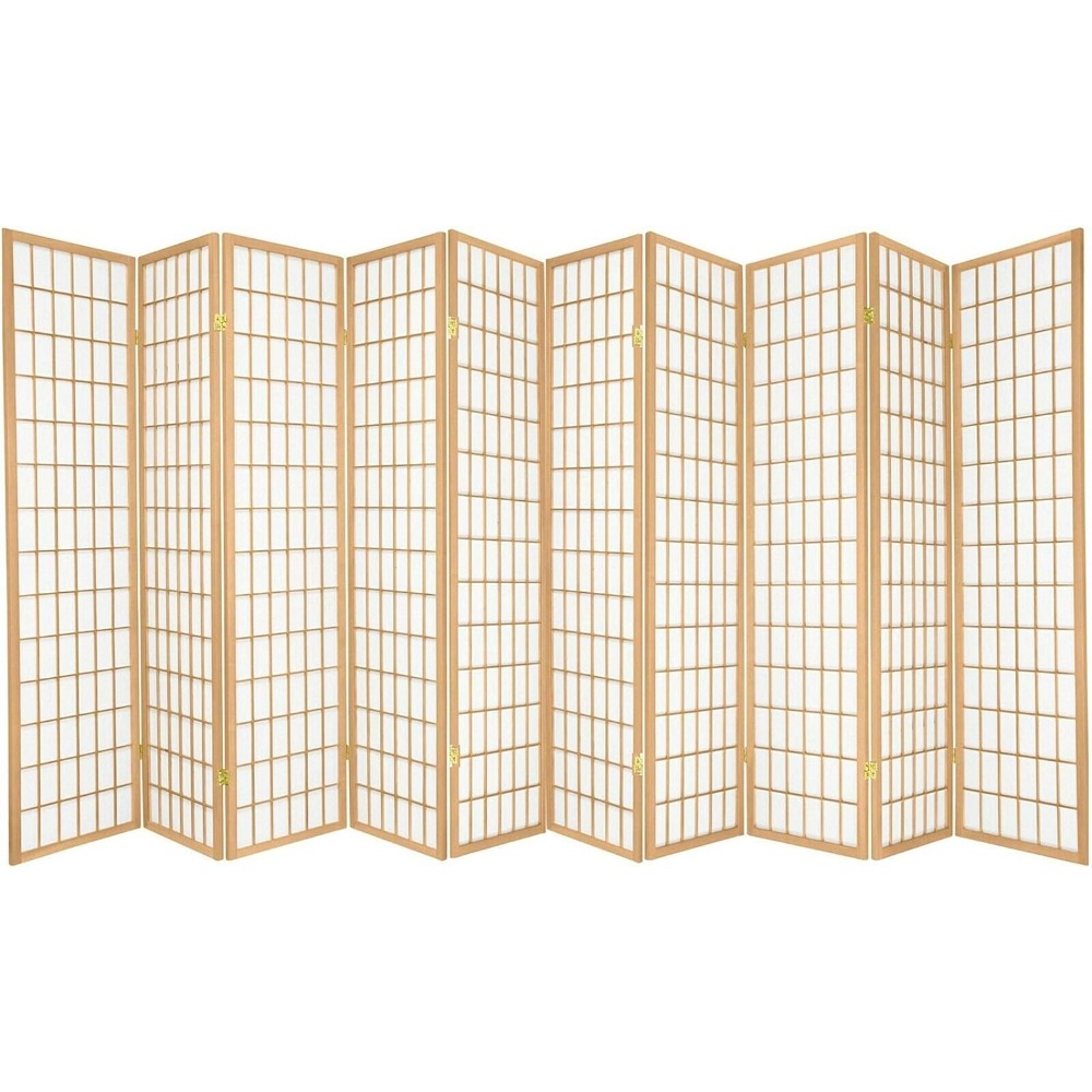 8-Panel Shoji Room Divider, Na - Shoji Screen Divider ulasan dan harga