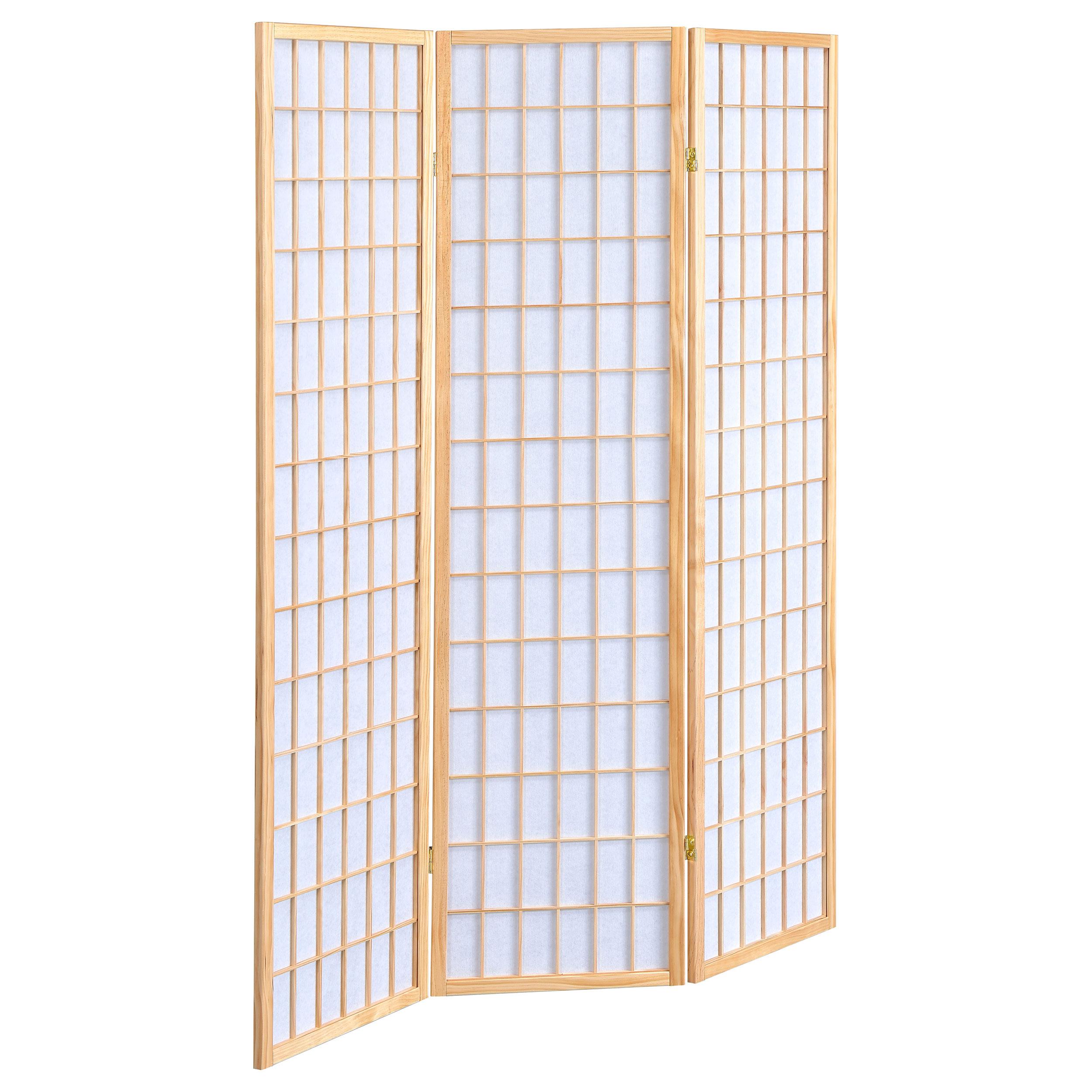 Natural Folding 3-Panel Shoji  - Shoji Screen Divider ulasan dan harga