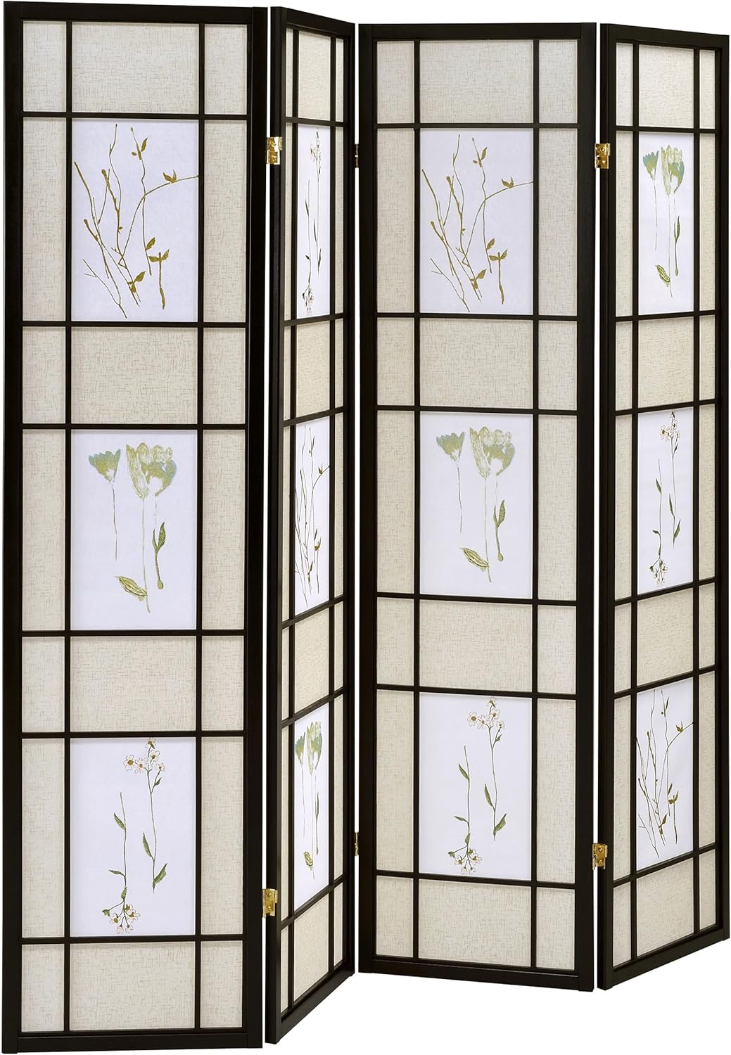 70-Inch 4-Panel Room Divider F - Shoji Screen Divider ulasan dan harga