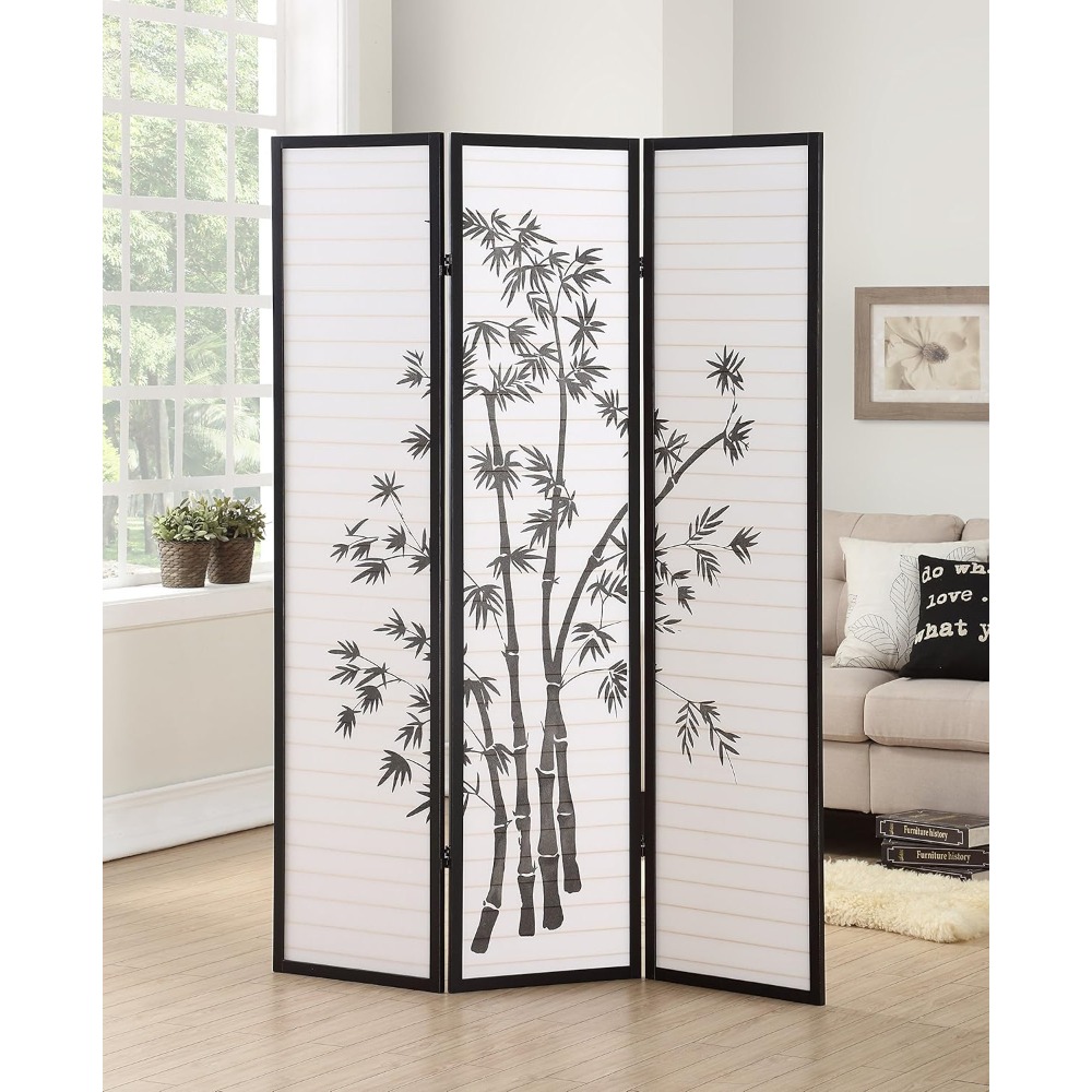 3 Panel Oriental Shoji Room Di - Shoji Screen Divider ulasan dan harga