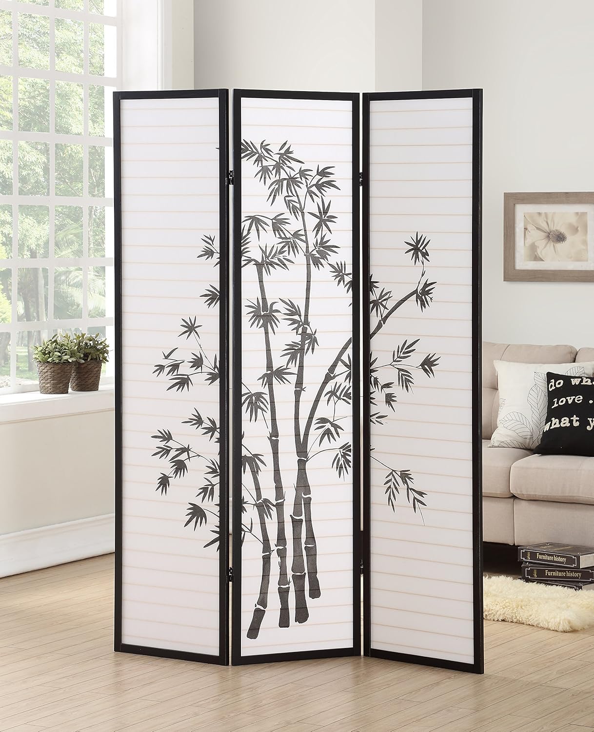 3-Panel Oriental Shoji Room Di - Shoji Screen Divider ulasan dan harga