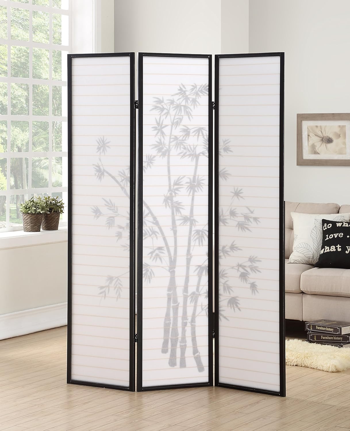 3-Panel Oriental Shoji Room Di - Shoji Screen Divider ulasan dan harga