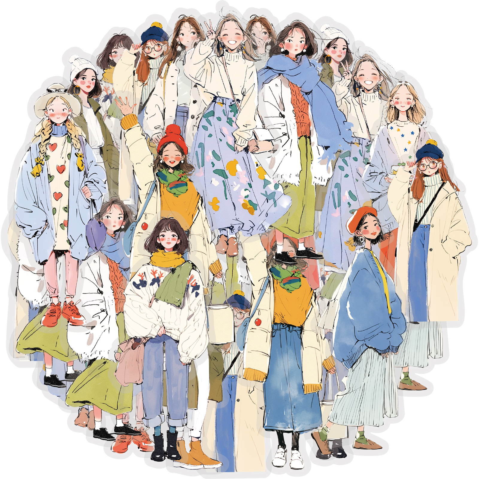 Etori Life Neighbor Girl 20Pcs - Japanese Lifestyle Friends ulasan dan harga