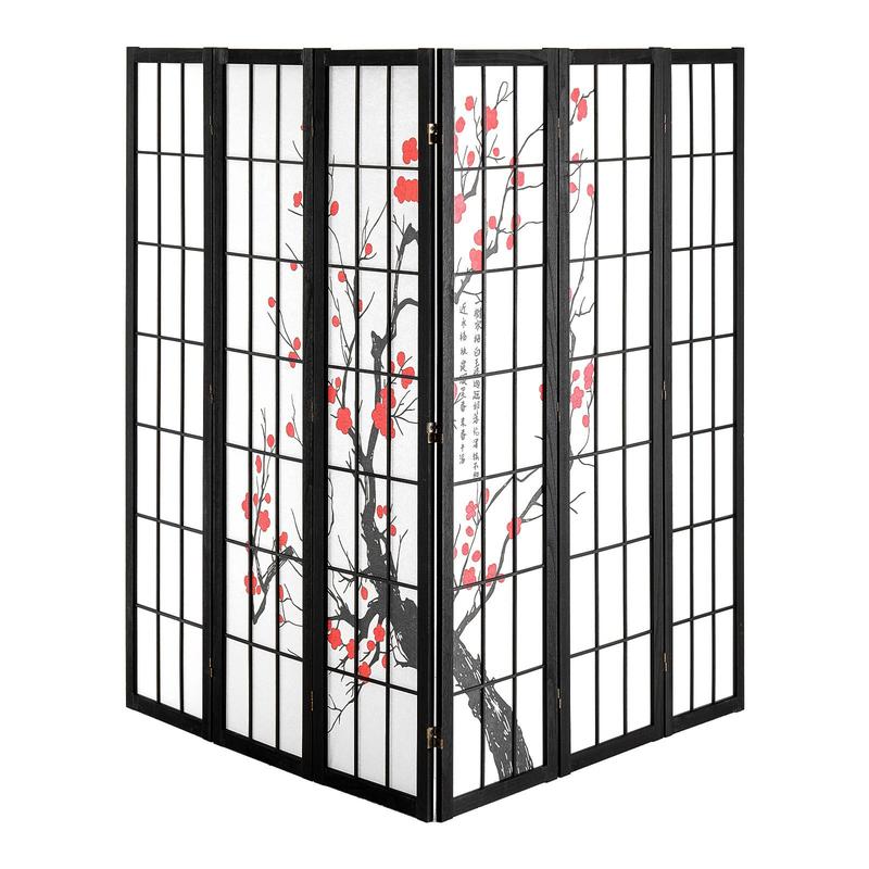 Japanese Shoji Screen 6 Panel  - Shoji Screen Divider ulasan dan harga